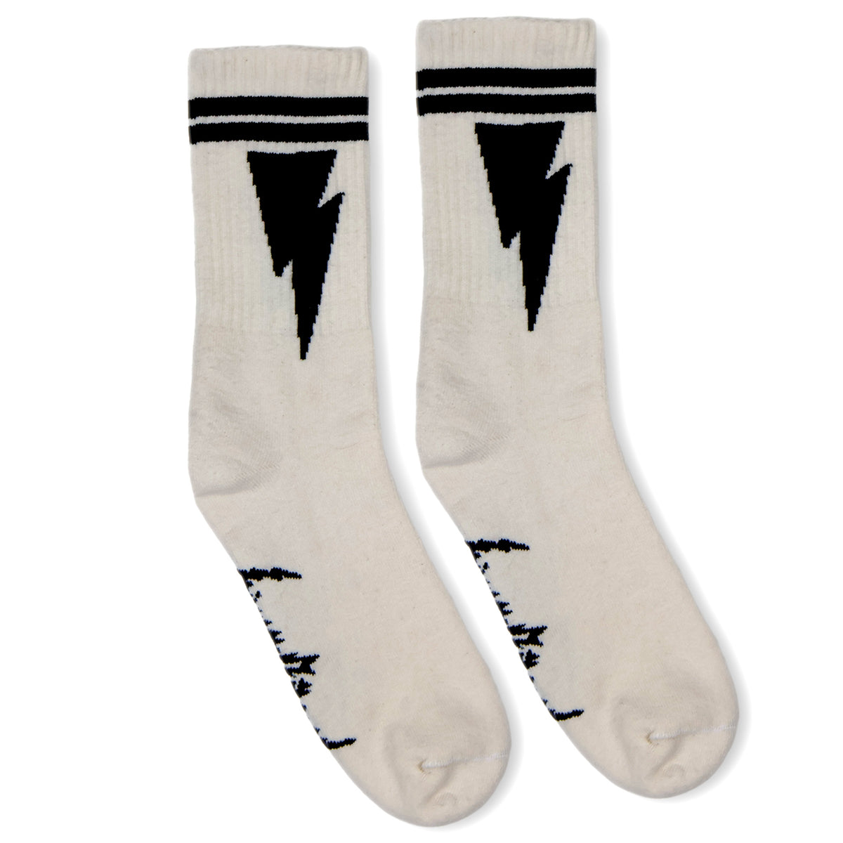 Lvls Socks (Black & Charcoal)