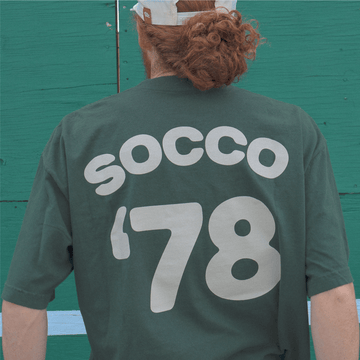 SOCCO Era Collection | Dark Green | Retro Modern Tee