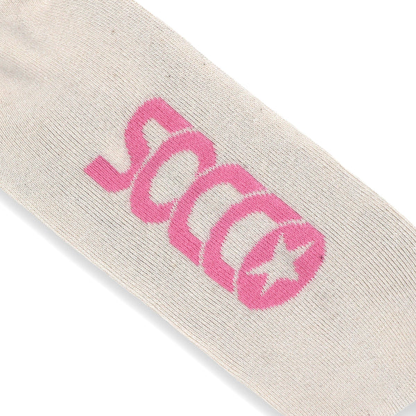 SOCCO Naturals - Cotton Candy Striped Socks