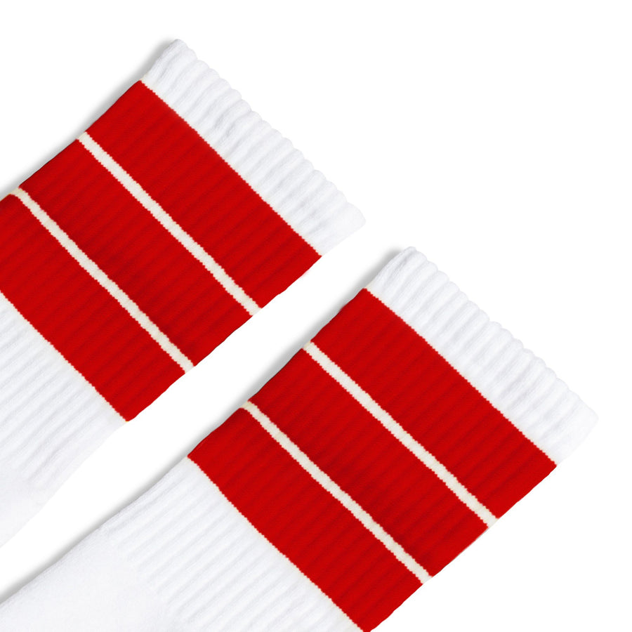 Red Striped Socks