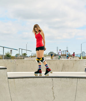 Navy Star Spangled SOCCO socks