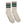 SOCCO Naturals Navy & Kelly Green Striped Socks