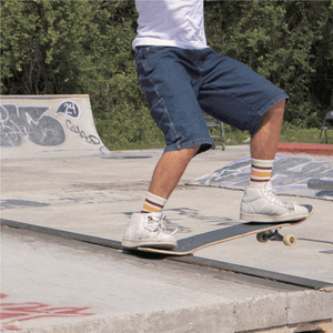 SOCCO Naturals | Cardinal and Brass Striped