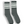 Athletic Crew | White Striped Socks | Dark Heather Grey