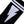 Mike Vallely Signature Sock in Black with white lightning bolts and two stripes.