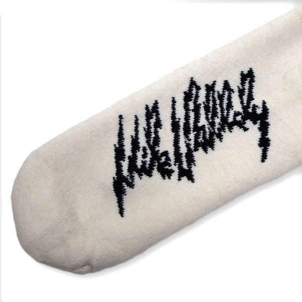 SOCCO Naturals Mike Vallely Lightning Bolt Socks With Black Stripes 