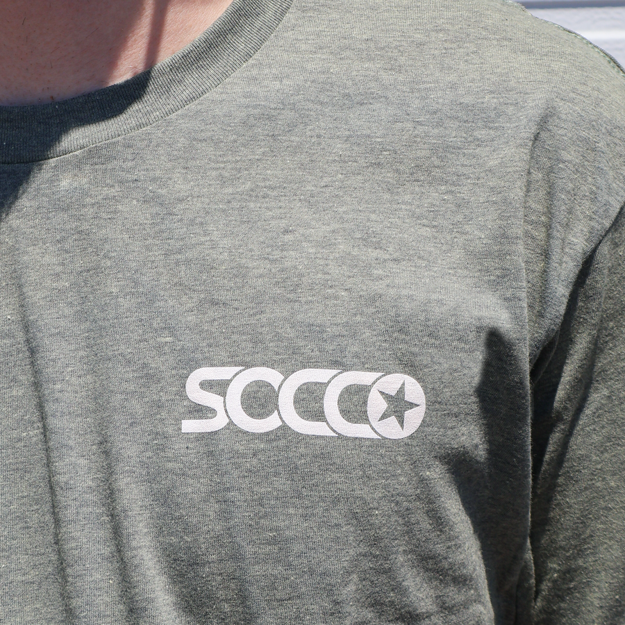 SOCCO Abbreviated Logo Tee - Moss