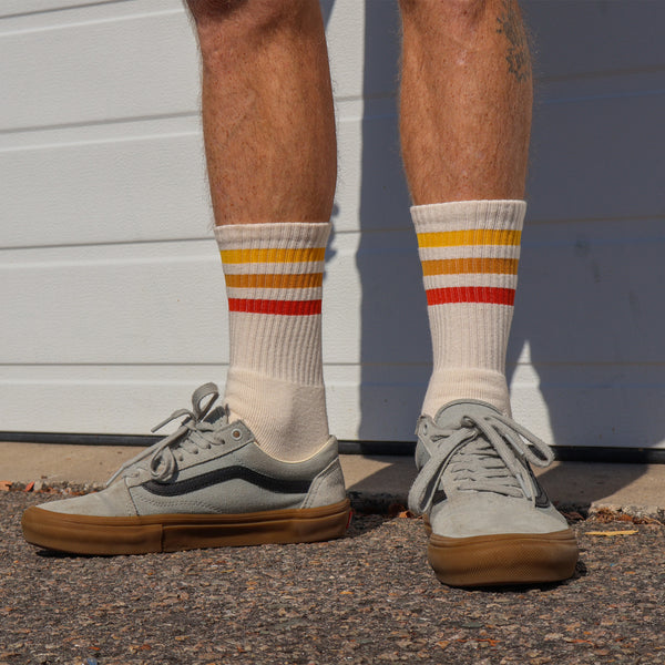 SOCCO Naturals Sunset Stripes Socks