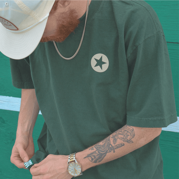 SOCCO Era Collection | Dark Green | Retro Modern Tee