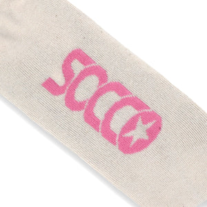 SOCCO Naturals - Cotton Candy Striped Socks