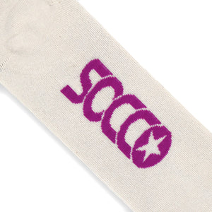 SOCCO Naturals - Berry & Light Blue Striped