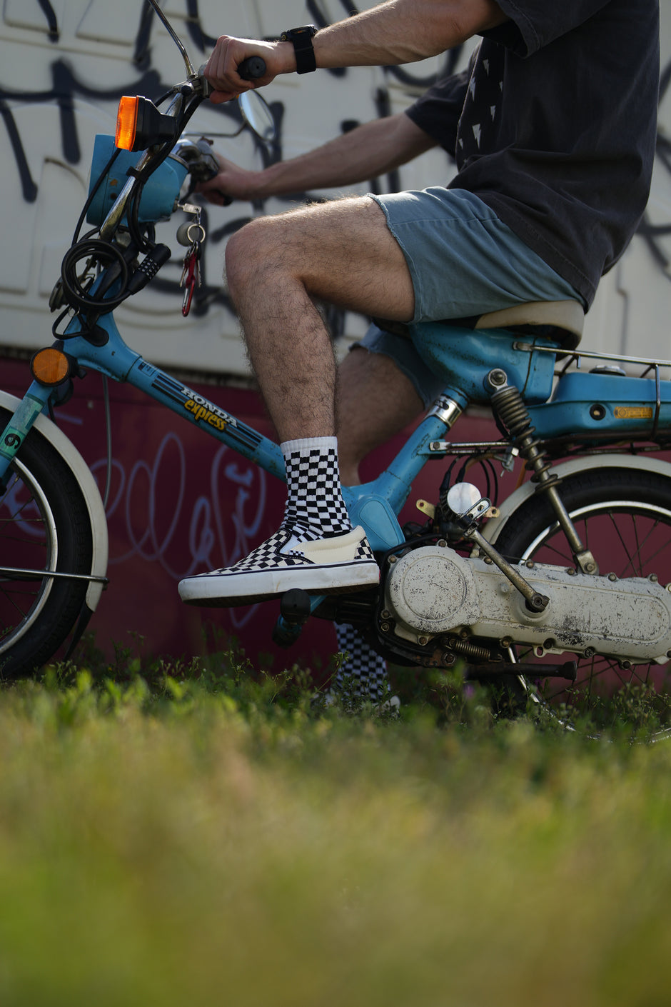 USA Made Crew + Stripe Tube Socks | SOCCO®