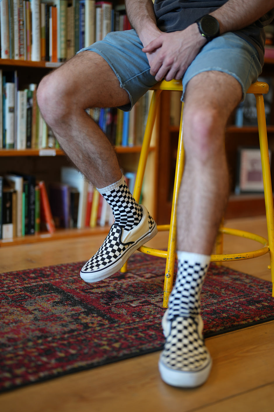 USA Made Crew + Stripe Tube Socks | SOCCO®