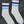 blue stripe retro tube sock