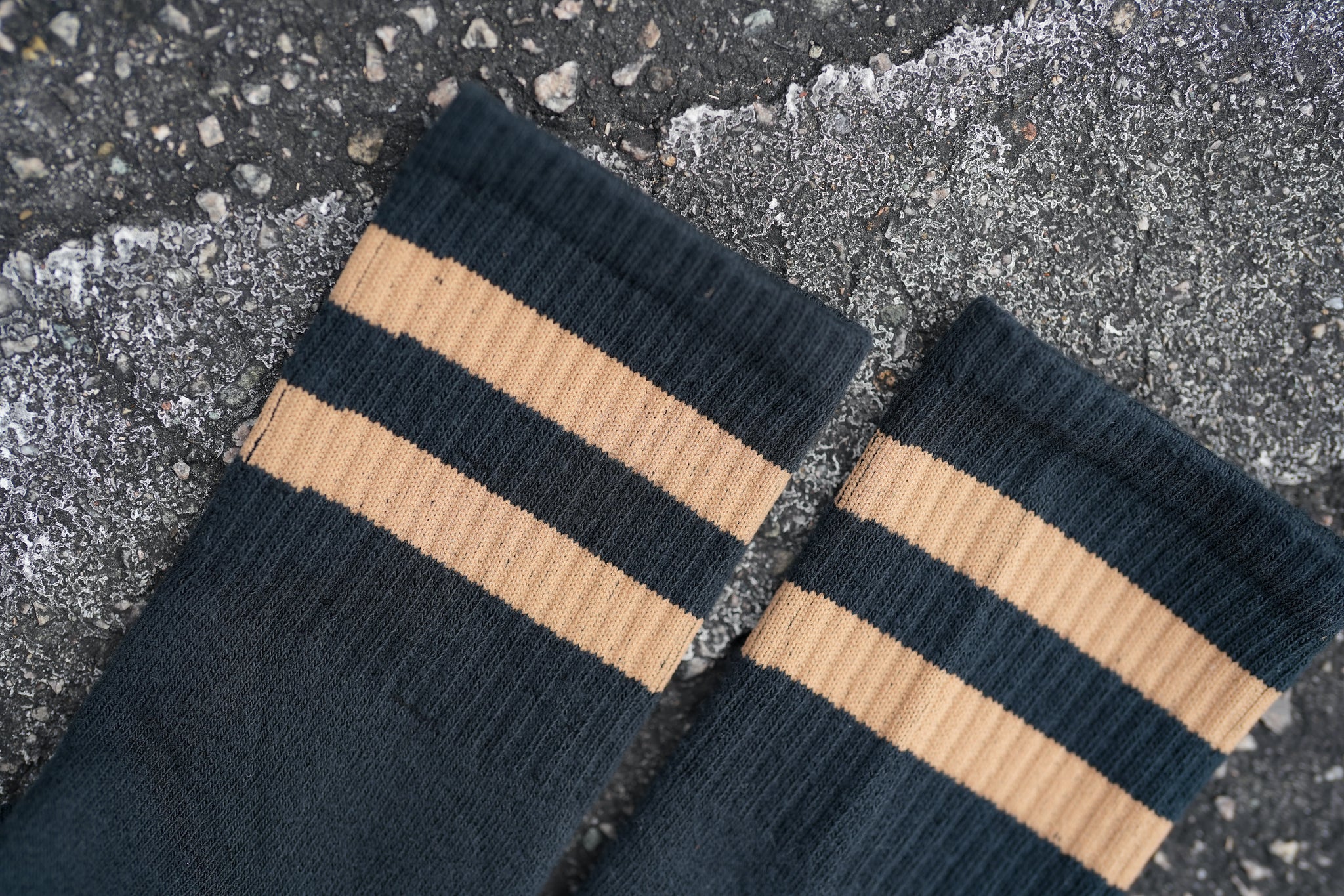 black tan tube socks