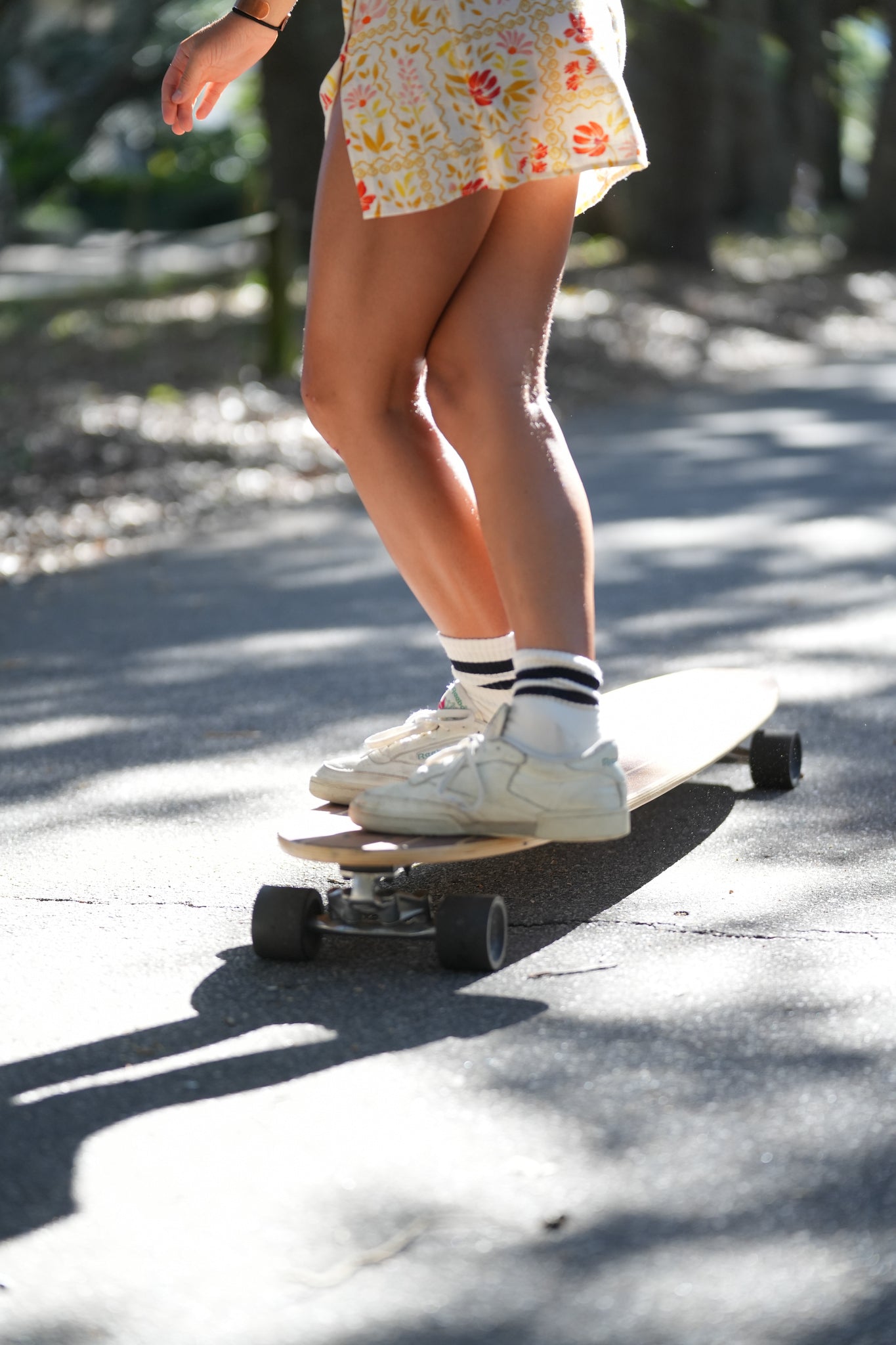 Shorty's Black Striped Tube Sock | Natural