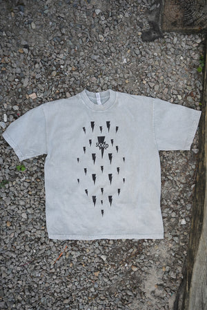 Mike V Lightning Bolt Tee | Grey