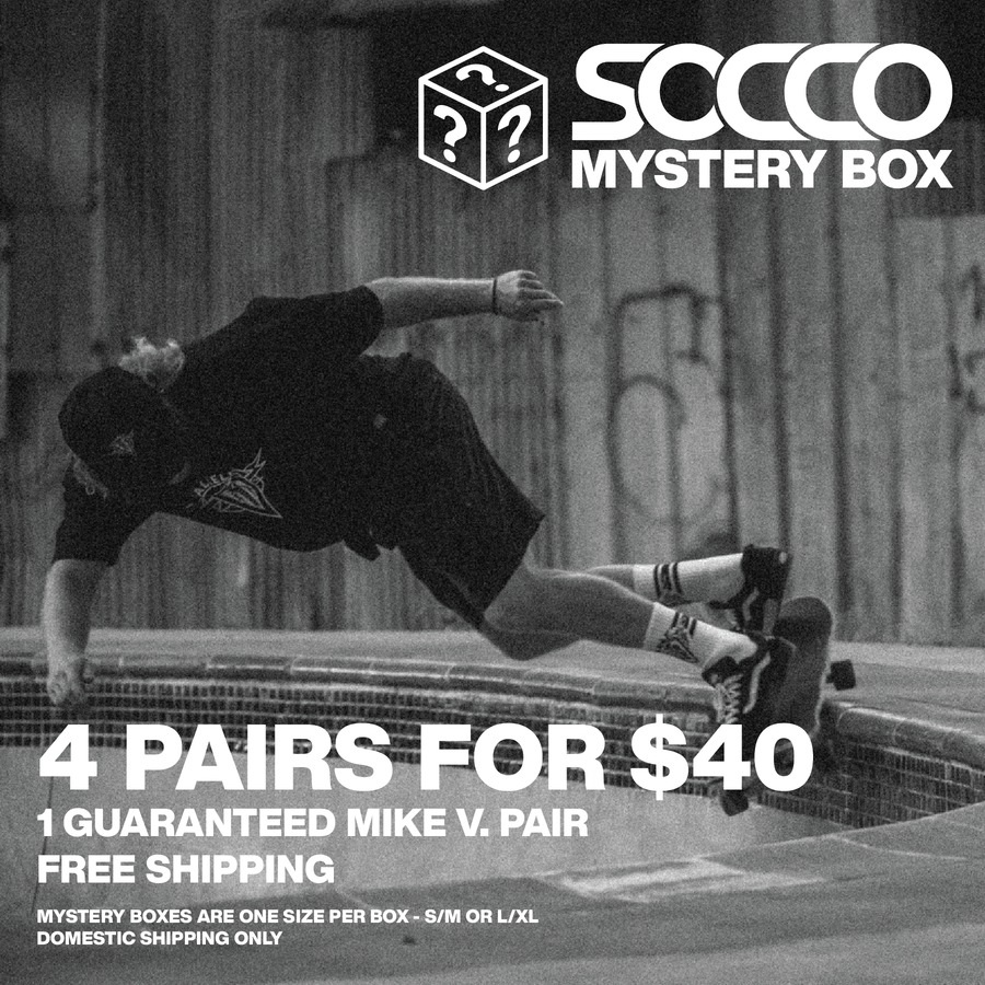 SOCCO Holiday Mystery Box - 4 Pairs for $40 + FREE SHIPPING (USA)