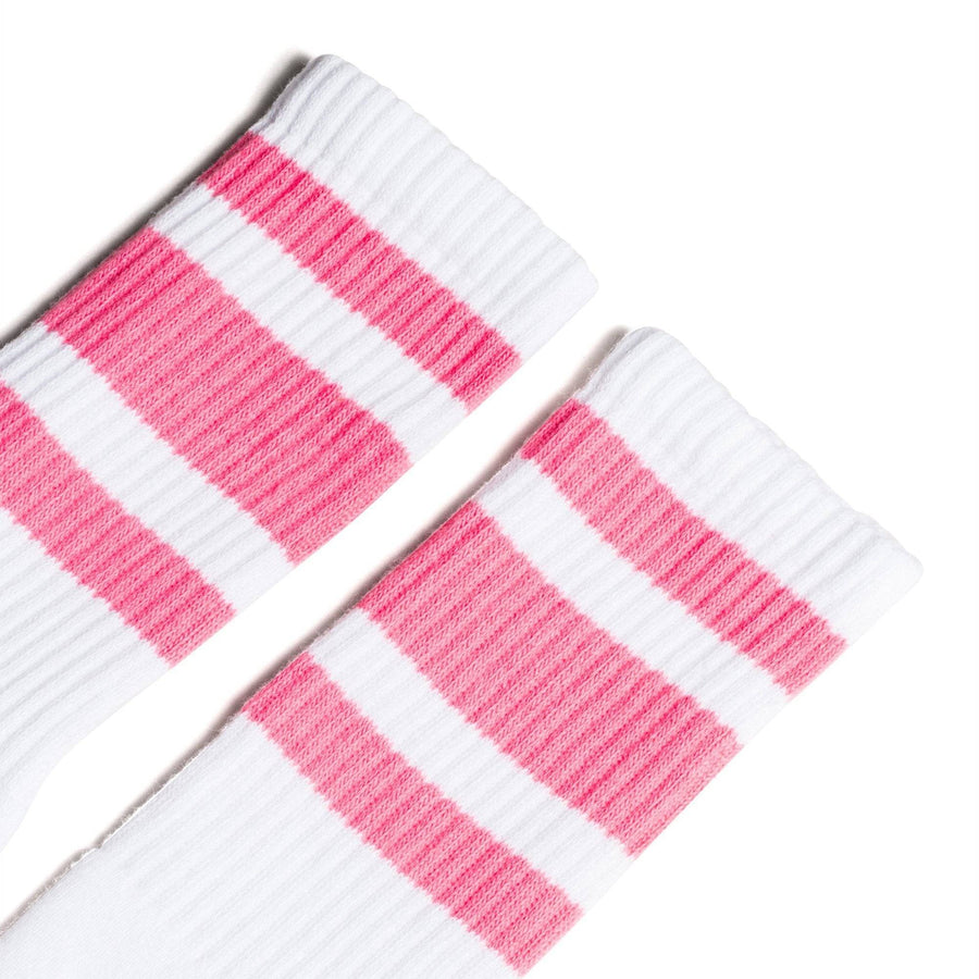 Button Rings  Pink Stripey Socks